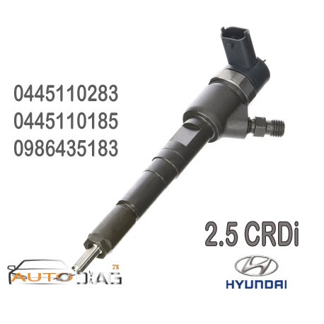 INJECTEUR BOSCH 0445110283 - 0445110185 0986435183 - 33800-4A300 autodiag78.com