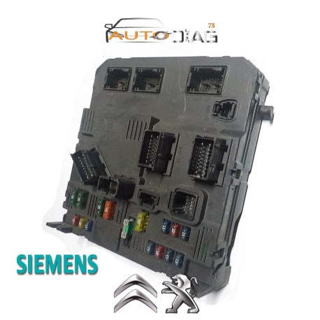 CALCULATEUR BSI SIEMENS E01 PEUGEOT CITROEN PSA RÉFÉRENCE-9650584580-S118085320B-6580L3-6580G BSI / PSA - (PEUGEOT CITROËN)|a...