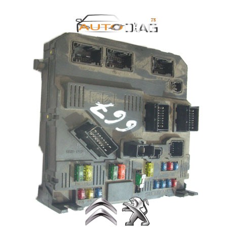 Uch bsi AutoCALCULATEUR BSI SIEMENS F02 PEUGEOT CITROEN PSA RÉFÉRENCE-9649627780-S118085320A-6580E9-6580E8 BSI / PSA - (PEUGE...