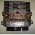 CALCULATEUR MOTEUR FORD FIESTA 1.4 TDCI SIEMENS 5WS40027J-T, 5WS40027JT, 2S6A-12A650-BK, 2S6A12A650BK, SID 802, 1BSE, J38AC