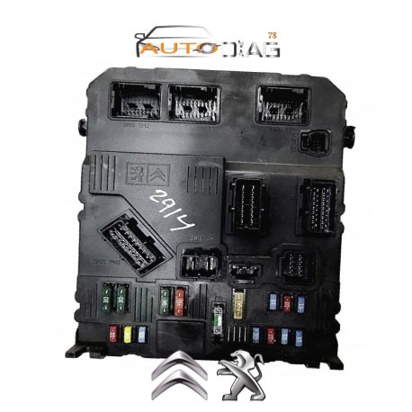 CALCULATEUR BSI SIEMENS E02 PEUGEOT CITROEN PSA RÉFÉRENCE-9653667680-S118085220E-6580FP-6580FQ BSI / PSA - (PEUGEOT CITROËN)|...