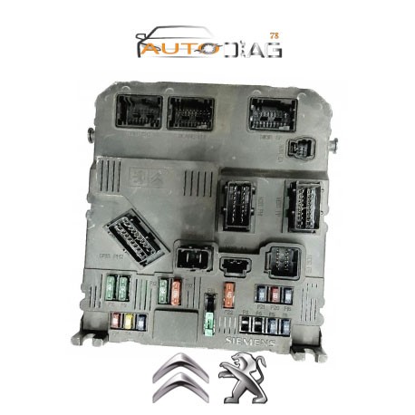 CALCULATEUR BSI SIEMENS E02 PEUGEOT CITROEN PSA RÉFÉRENCE-9645747480-S118085210D-658065-6580HA BSI / PSA - (PEUGEOT CITROËN)|...