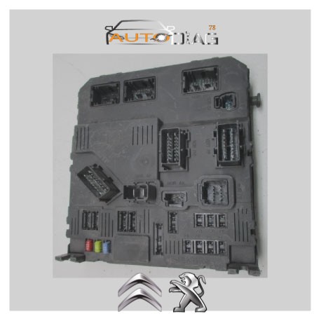 CALCULATEUR BSI SIEMENS E02 PEUGEOT CITROEN PSA RÉFÉRENCE-9657999780-S118085220F-6580EK