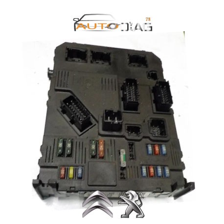 CALCULATEUR BSI SIEMENS E01 PEUGEOT CITROEN PSA RÉFÉRENCE-9653667580-S118085320E-6580FP-6580FQ