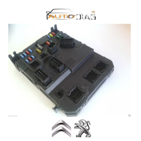 CALCULATEUR BSI SIEMENS E02 PEUGEOT CITROEN PSA RÉFÉRENCE-9657999780-S118085220E-6580FE-6580FF