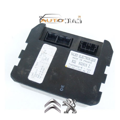Uch bsi AutoCALCULATEUR HABITACLE VALEO N32 PEUGEOT CITROEN PSA RÉFÉRENCE-602916Z-73409402M BSI / PSA - (PEUGEOT CITROËN)|aut...