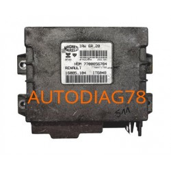 RENAULT TWINGO 1.2 IAW6R20, IAW 6R.20, IAW6R.20, 7700871780 HOM 7700856784, HOM7700856784, 16085104, 16085.104 Calculateur Mo...