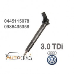 INJECTEUR 0445115052 BOSCH 3.0 TDI V6 Q7 PORSCHE Q5 A8 - Autodiag78 0445115052 autodiag78.com
