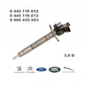 Injecteur 3.0 rangE rover jaguar 0445116051 0445116013 0445117053