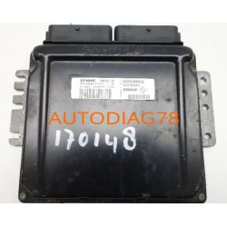 Calculateur moteur RENAULT Clio II 1,4l 16V, Sirius 34, 8200189312, 8200080285, S118301111A Calculateur Moteur|autodiag78