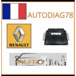 calculateur moteur renault clio 1.2, siemens S111730107 C, S111730107C, HOM7700864449, 7700864449