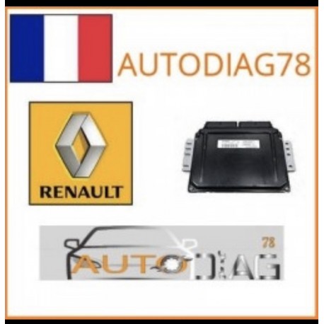 calculateur moteur&nbsp;renault&nbsp;clio 1.2 sirius32 safir sagem siemens&nbsp;S111730107 C, S111730107C, HOM7700864449, 7700864449 Calcula...
