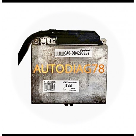 calculateur moteur renault megane Clio 1.4, Sirius32 Siemens S111730108 C, S111730108C, HOM7700864451, 7700101920 Calculateur...