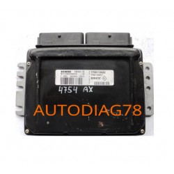 CALCULATEUR MOTEUR RENAULT CLIO 1.6 SIRIUS 32 S110030004D, S110030004 D, 7700113422, 7700110471 Calculateur Moteur|autodiag78
