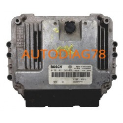 CALCULATEUR MOTEUR RENAULT MEGANE SCENIC 1.9 DCI BOSCH 0281011390, 0 281 011 390, 8200310863, 8200349846 Calculateur Moteur|a...