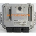 CALCULATEUR INJECTION MOTEUR PEUGEOT 407 1.6 HDI BOSCH EDC16C34, 0281012625, 0 281 012 625 , 9661005580, 96 610 055 80