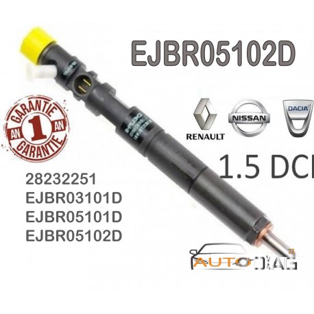 Injecteur DELPHI EJBR05102D