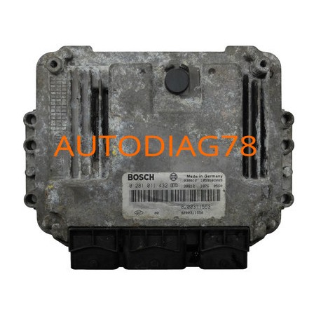 CALCULATEUR MOTEUR RENAULT MASTER 2.5 DCI BOSCH 0281011432 8200311550 8200311553 1039S03089