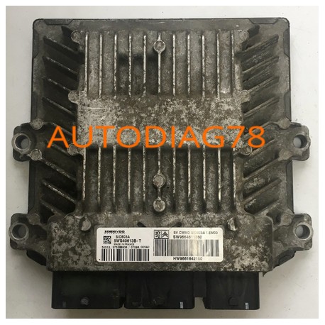 CALCULATEUR MOTEUR FIAT SCUDO2.0 16V MJT, 5WS40615C-T, 5WS40615CT,SIEMENS SID803A, SW9665100380, HW9661642180 Calculateur Mot...