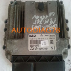 CALCULATEUR MOTEUR FIAT DOBLO 1.9 JTD, BOSCH 0 281 012 865, 0281012865,EDC16C39, 55 206 075, 55206075, 223 4834A3ABM-N1