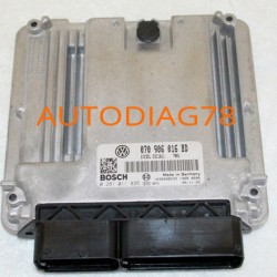CALCULATEUR MOTEUR VW VOLKSWAGEN T5 2.5TDI, BOSCH 0 281 011 835, 0281011835, 070 906 016 BD, 070906016BD, EDC16U1