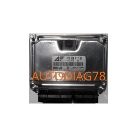 CALCULATEUR MOTEUR VW SHARAN 1.9 TDI 038906019BH, 038 906 019 BH, BOSCH 0281011199, 0 281 011 199, DIESEL EDC15P+ 5630 Calcul...