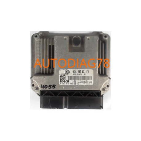 CALCULATEUR MOTEUR VW VOLKSWAGEN GOLF 1.9 TDI 03G906021FD, 03G 906 021 FD, BOSCH 0 281 013 089, 0281013089, DIESEL EDC16U34 C...