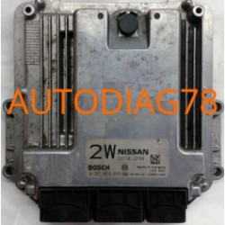 CALCULATEUR MOTEUR NISSAN QASHQAI 2.0 DCI BOSCH 0281013855, 0 281 013 855, 23710JD78B 2W, 23710-JD78B, 23710 JD78B Calculateu...