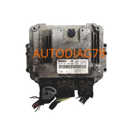 Calculateur Moteur NISSAN PRIMERA 1.9DCI BOSCH 0 281 011 454, 0281011454, EDC16C3, 8200370779 Calculateur Moteur|autodiag78