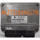 CALCULATEUR MOTEUR SKODA OCTAVIA 1.6 AVU 06A906033K, 06A 906 033 K, SIEMENS 5WP40039 Calculateur Moteur|autodiag78