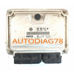 CALCULATEUR MOTEUR Skoda Fabia 1.9TDI BOSCH 0 281 010 107, 0281010107, 038 906 012 AN, 038906012AN, EDC15VM+