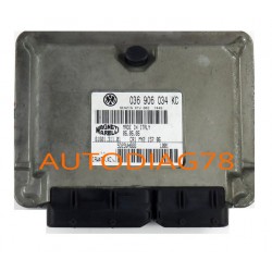 CALCULATEUR MOTEUR SKODA FABIA 1.4 MAGNETI MARELLI IAW 4TV.KM, IAW4TVKM, 036 906 034 KM, 036906034KM, 61601.320.01, 616013200...