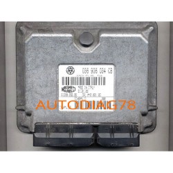 CALCULATEUR MOTEUR SKODA FABIA MAGNETI MARELLI IAW 4MU.CB, IAW4MUCB, 036 906 034 CB, 036906034CB, 61600.658.10, 6160065810