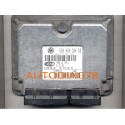 CALCULATEUR MOTEUR SKODA FABIA MAGNETI MARELLI IAW 4MU.CB, IAW4MUCB, 036 906 034 CB, 036906034CB, 61600.658.10, 6160065810