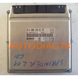 CALCULATEUR MOTEUR MERCEDES SPRINTER 2.2 220 CDI BOSCH 0 281 010 825, 0281010825, A 000 153 41 79, A0001534179, CR2.35
