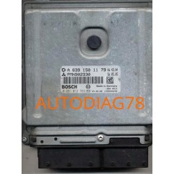CALCULATEUR MOTEUR SMART 1.5 CDI BOSCH 0281012393, 0 281 012 393, A6391501179, A 639 150 11 79, PMN902330, 1039S09258