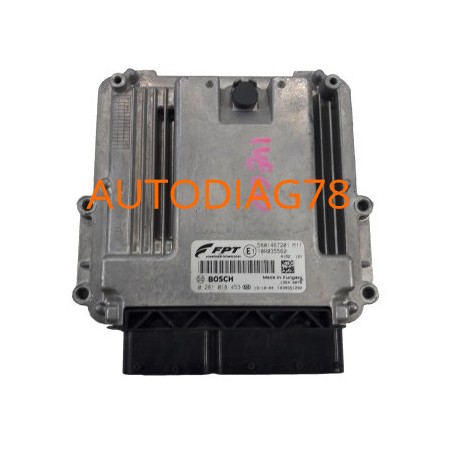 Claculateur Moteur IVECO DAILY 3,0 JTD Bosch 0 281 018 453, 0281018453 EDC17C52 5801467201 Calculateur Moteur|autodiag78