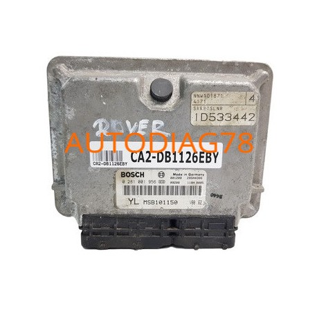CALCULATEUR MOTEUR ROVER 25 45 MG ZR 2.0 BOSCH 0281001956, 0 281 001 956, YL MSB101150 Calculateur Moteur|autodiag78