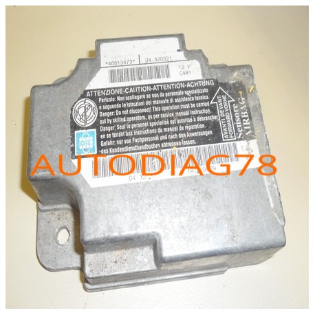 Réparation Calculateur D'airbag Alfa Romeo 147 - 46813473 Allied Calculateur Airbag|autodiag78