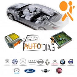 Réparation Calculateur D'airbag Citroen Berlingo Autoliv 619 77 15 00, 619771500, 9674290880 - 95320