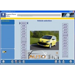 Interface de diagnostic pour les véhicules Peugeot et Citroën LEXIA 3 PP2000 ET DIAGBOX