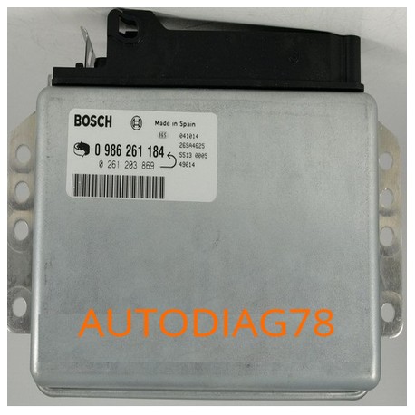 CALCULATEUR MOTEUR ALFA ROMEO GTV 2.0 BOSCH 0261203869, 0 261 203 869, 961219 26SA4625, 00464663760, 46466376 Calculateur Mot...