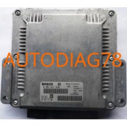CALCULATEUR MOTEUR CITROEN XSARA PICASSO 2.0 HDI BOSCH 0281011518, 0 281 011 518, 9658373180, 96 583 731 80,, EDC15C2 20