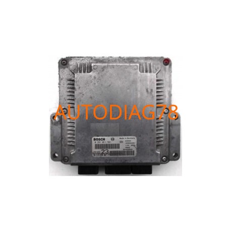 CALCULATEUR MOTEUR CITROEN XSARA PICASSO 2.0 HDI BOSCH 0281011521, 0 281 011 521, 96 515 934 80, EDC15C2 23, 1039S04284 Calcu...