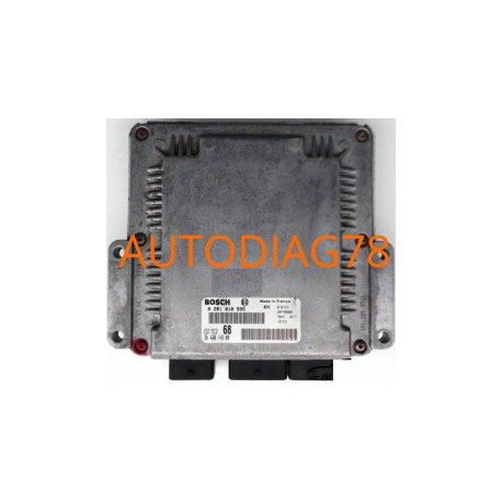 CALCULATEUR MOTEUR CITROEN XSARA PICASSO 2.0 HDI BOSCH 0281010595, 0 281 010 595, 9642014980, 96 420 149 80, EDC15C2 68 Calcu...