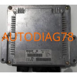 CALCULATEUR MOTEUR CITROEN XSARA 2.0 HDI BOSCH 0281010871, 0 281 010 871, 9645442480, 96 454 424 80, EDC15C2 21, 28FM0000