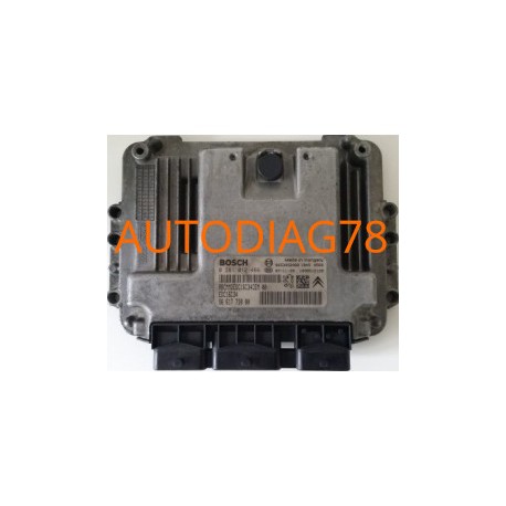 calculateur moteur Citroen Xsara Picasso 1.6HDI bosch 0 281 012 466, EDC16C34, 96 617 738 80, 0281012466, 9661773880 Calculat...