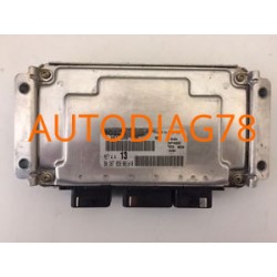 CALCULATEUR MOTEUR CITROEN XSARA PICASSO 1.6 BOSCH 0261206606, 0 261 206 606, 9638765980, 96 387 659 80 id10, ME7.4.4 13