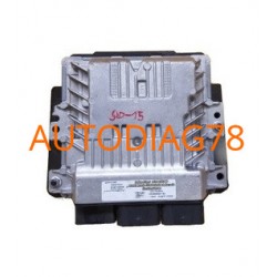 CALCULATEUR MOTEUR CITROEN C4, PEUGEOT 508 1.6 HDI, S180123001 E, S180123001E,CONTINENTAL SID807EVO, HW9666681180, 96760880
