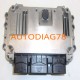 CALCULATEUR MOTEUR CITROEN PEUGEOT BOSCH 0 261 208 965, 0261208965, ME7.4.5, ME745, 96 600 609 80, 9660060980 Calculateur Mot...